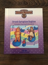 Teddy Ruxpin The Story of Grundo Springtime Singtime HC Book ONLY Vintage 1985