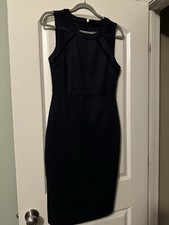 Guess Small Navy Woman’s Knee Length Dress 