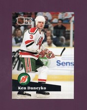 1991 Pro Set Ken Daneyko #139 French Set - New Jersey Devils