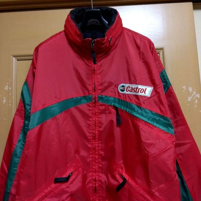 Castrol Vintage 90s Nylon Racing Jacket F1 Formula 1 Racing | eBay