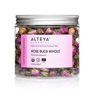 Alteya Organics USDA Organic Rose Bud Tea - 2.82oz./80g.