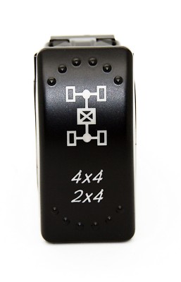 Toggle Switch All-Wheel Drive 2X2 4X4 12V 24V Switch Car Truck Vehicle Boat