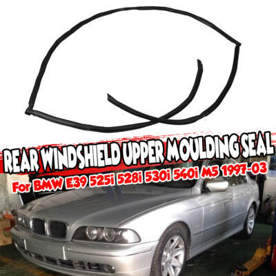 Rear Window Upper Cover Strip Gasket for BMW E39 5 Series 525i 528i 530i 540i M5