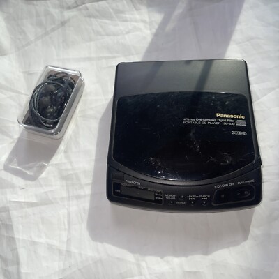 Panasonic portable compact disc player SL -S30 Black Tested | eBay