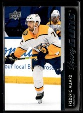 2021-22 UD  Young Guns YG Frederic Allard #483