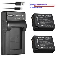 Kastar Battery Slim USB Charger for Panasonic DMW-BLC12  Panasonic Lumix DMC-G7