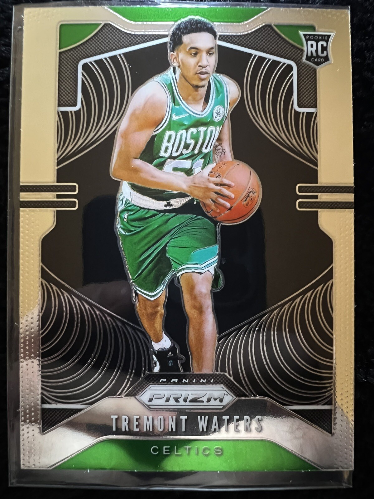 2019-20 Panini Prizm Tremont Waters #286 Rookie Silver Prizm Celtics