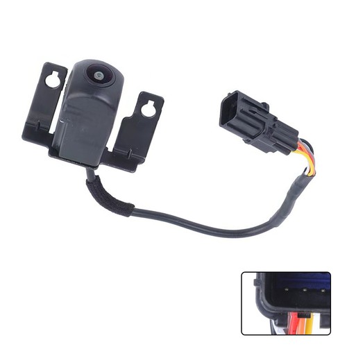 New One Pcs Black Rear View Parking Backup Camera Fit For Hyundai 957604h000 - Picture 4 of 6