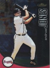 FREE SHIPPING-MINT-2001 Topps Finest Andruw Jones #2 BRAVES