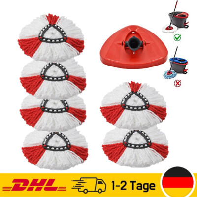 Ersatz Wischbezug für Vileda Turbo Wischmop Easy Wring Clean Moppkopf Mop