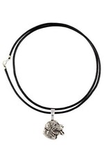 Rottweiler, Rott, Rottie II - Dog necklace, silver-plated pendant for the dog lo