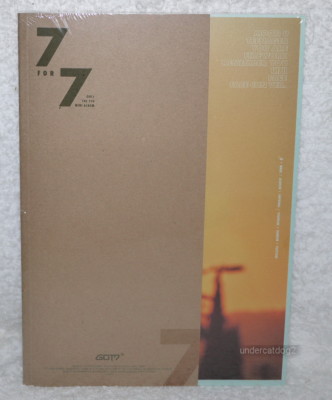 GOT7 7 for 7 2017 Taiwan Ltd CD+116P+3 Cards (w/bonus Mandarin