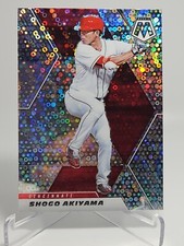 2021 Panini Mosaic #177 Shogo Akiyama Quick Pitch Cincinnati Reds Baseball Card