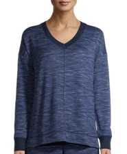 Secret Treasures Women’s Knit Sleep Lounge Pajama Top Blue Sz 2X