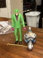 DC Universe Classics The Riddler Wave 5 BAF Metallo Head Shot Complete Mint 2008