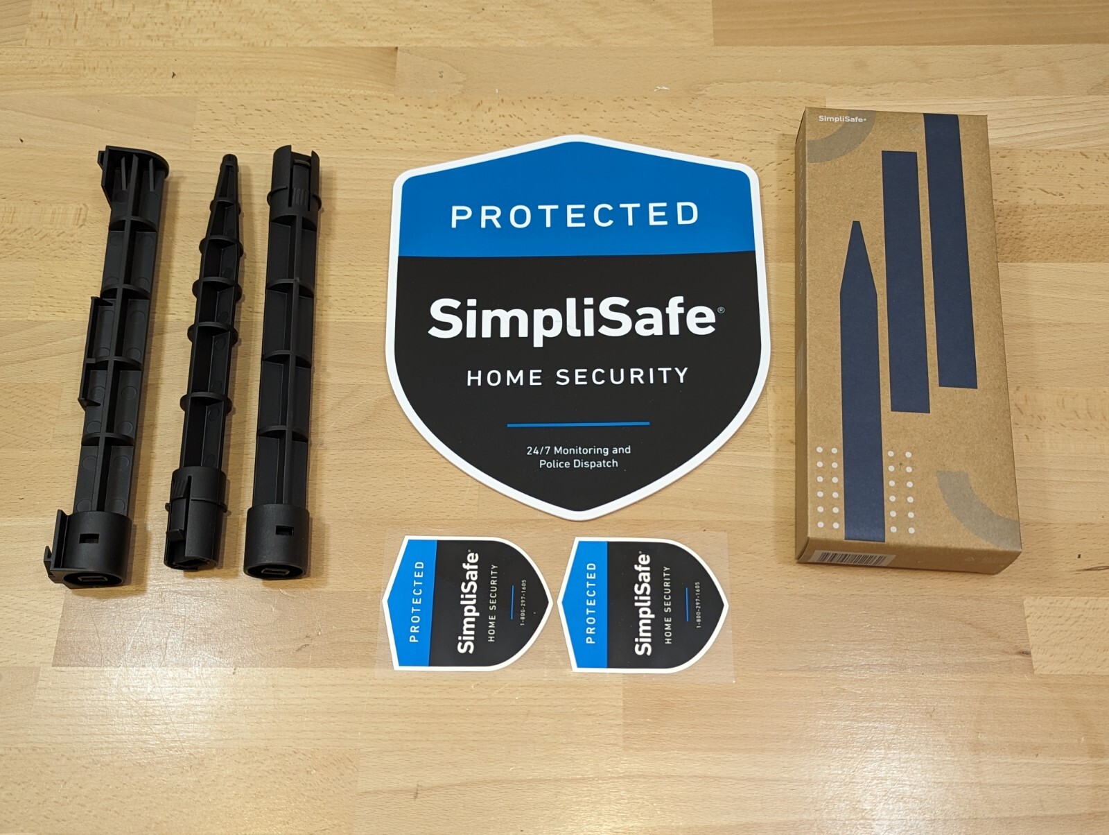 NEW IN BOX SimpliSafe Yard Sign, Stake and Window Decal eBay