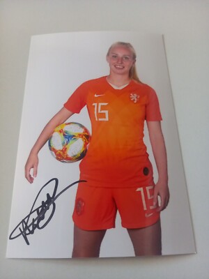 Signed Photo Inessa Kaagman Netherlands Women NEW 
