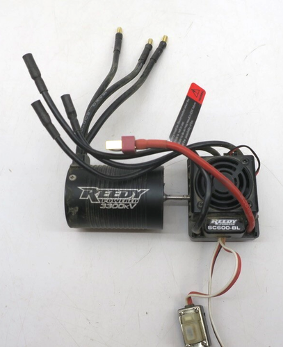 Team Associated SC600-BL 1/10 Brushless ESC Reedy 3300kv Motor Combo DR ASC20518