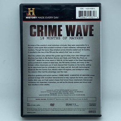 (未使用･未開封品)Crime Wave: 18 Months of Mayhem [DVD] Crime Wave: 18 Months of Mayhem DVD OOP 2009 History Channel
