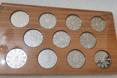 2000 Ibero-America Cowboy Horse Silver Collection from 11 Countries - Picture 3 of 14