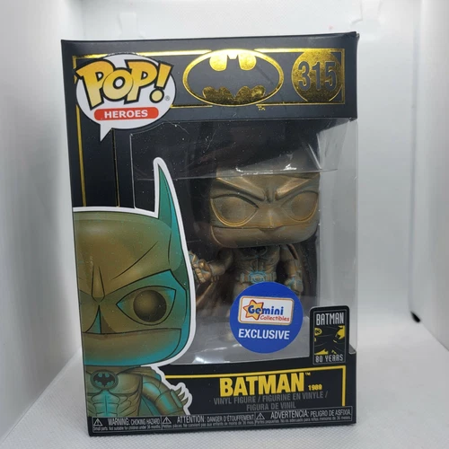Funko POP! Heroes - Batman 1989 #315 (Gemini Collectibles Exclusive) 80 Years