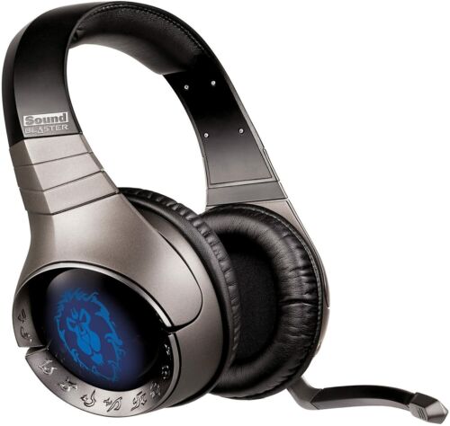Creative Sound Blaster World of Warcraft WOW Wireless Headsets Gaming Headphones - Picture 2 of 23