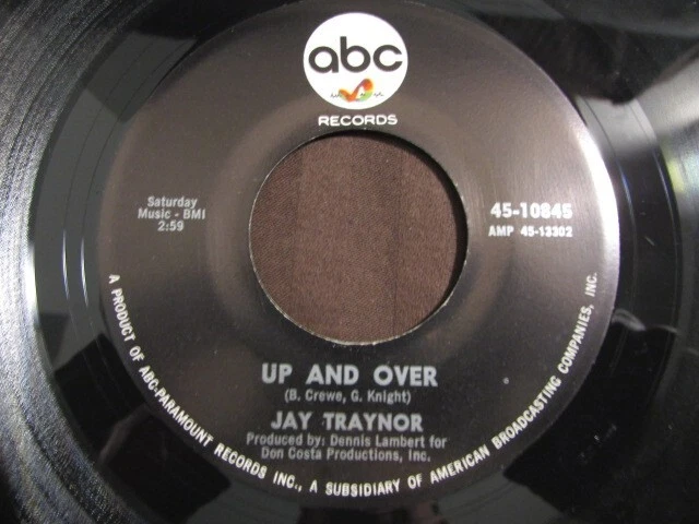 Jay Traynor Up And Over/Don't Let The End Begin 7" 45rpm Rare Northern Soul HTF - Image 3 of 4