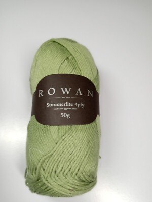 Rowan Yarn Summerlite 4ply-191 Yards-100% Egyptian Cotton
