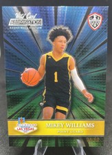 MIKEY WILLIAMS 2022 Wild Card Alumination Basketball Las Vegas XRC SP 34/60