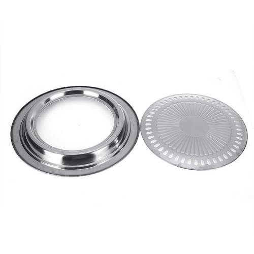 Korean BBQ Grill Pan Portable Stovetop Barbecue Stove Hot Roaster Plate Outdoor - Bild 4 von 7