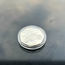 Isle of Man 2011 TT 50p Standard Finish Coin AA UNC Yamaha 50 Years of Racing TT