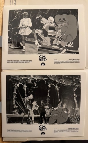 COOL WORLD 1992 Movie Press Kit with 15 Black and White Glossy Photos Brad Pitt - Picture 5 of 10