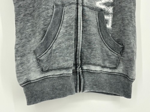 Rocawear Gray Pink White Vintage Y2K Hoodie Sweatshirt Women's Size Large - Picture 8 of 15