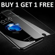 For iPhone 7 Tempered Glass Screen Protector - CRYSTAL CLEAR  Buy 1 Get 1 Free