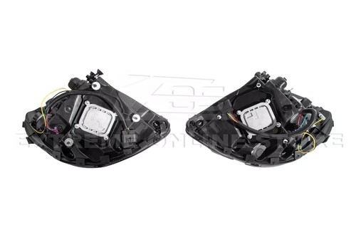 For 05-13 Corvette C6 GM Painted Inferno Orange Housing HID Projector Headlights - Picture 22 of 22