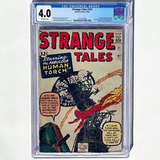 Strange Tales #101, CGC Universal Grade 4.0, Marvel Comics Oct 1962, Human Torch