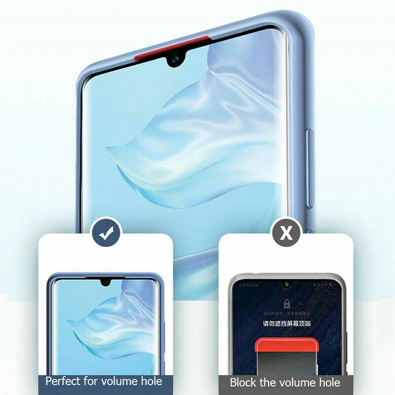 For Huawei P50 P40 Pro P30 P20 Lite Mate 30 20 Liquid Silicone Soft Case Cover - Image 2 of 4