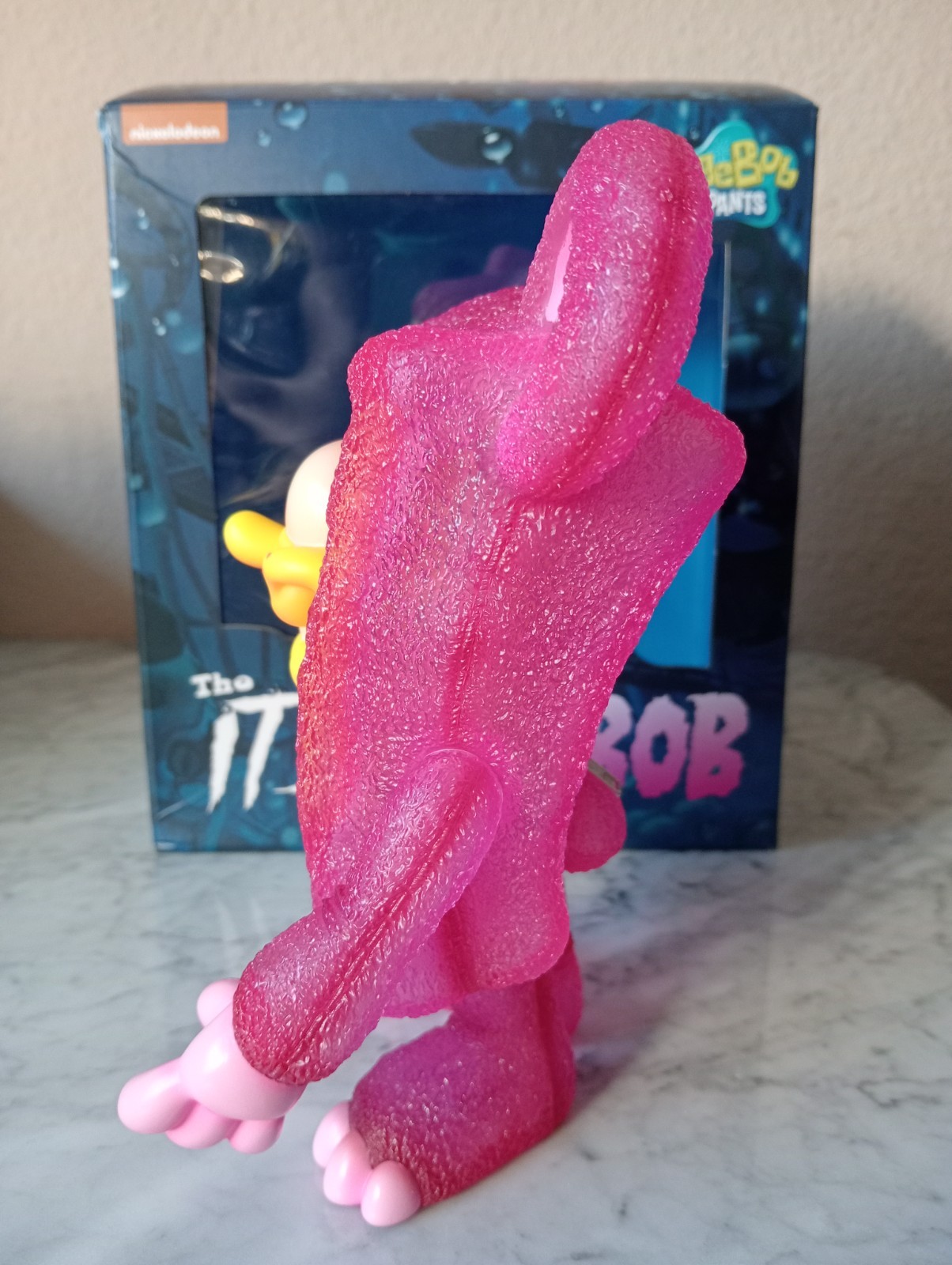 Sofubi Unbox Industries Milkboytoyz The It Bear Bob Pink Spongebob
