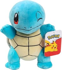Pok mon 8" Squirtle Winking Plush - Generation 1 Officially Licensed Jazwares