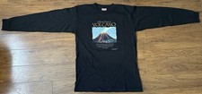 Hawaii Volcanoes National Park Long Sleeve Shirt MED Bayside USA Made Preshrunk