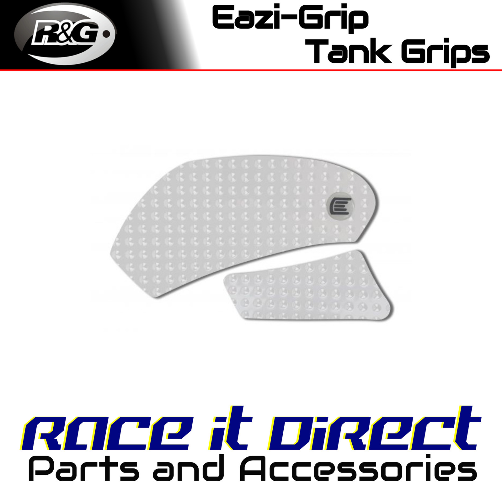 Eazi-Grip Tank Grips for Kawasaki ZX10-R 2008-2010 EVO Clear Eazi-Grip