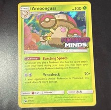 Amoonguss Unified Minds SM202 Sun&Moon STAFF STAMPED prerelease Promo Rare 2019