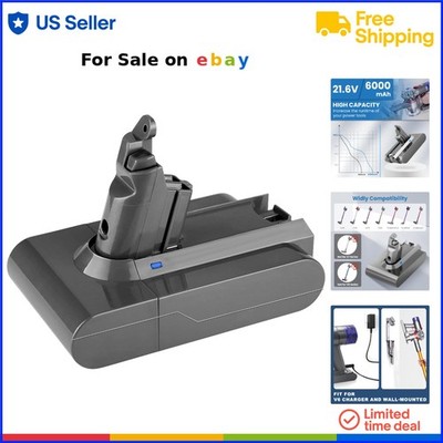Vacuum Cleaner Battery Lithium Ion 21.6V 6.0Ah Compatible with V6 Models