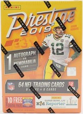 2019 Panini Prestige Football 8-Pack Blaster Box