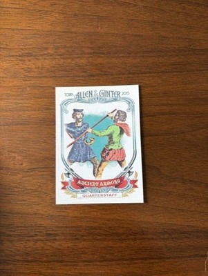 2015 Topps Allen Ginter Ancient Armory # AA-3 Quarterstaff
