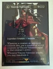 Vincent Valentine (Borderless) Final Fantasy Foil NM