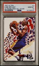 1997 Fleer Ultra Ultrabilities All-Star Kobe Bryant #3 PSA 10 Lakers HOF Rare