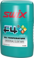 Swix F4 Glide Wax Liquid | 100ml Waterproof Ski & Snowboard Wax for Fast & Easy