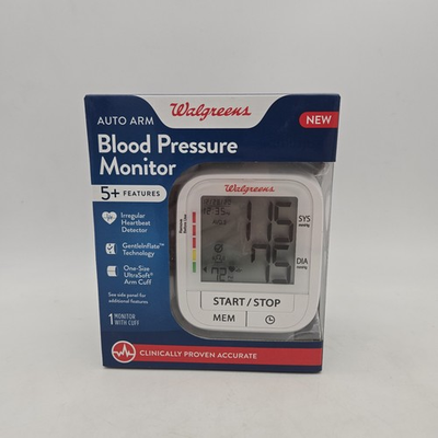 #ad Walgreens Auto Arm Blood Pressure Monitor Brand New Sealed 2019 Model $15.99