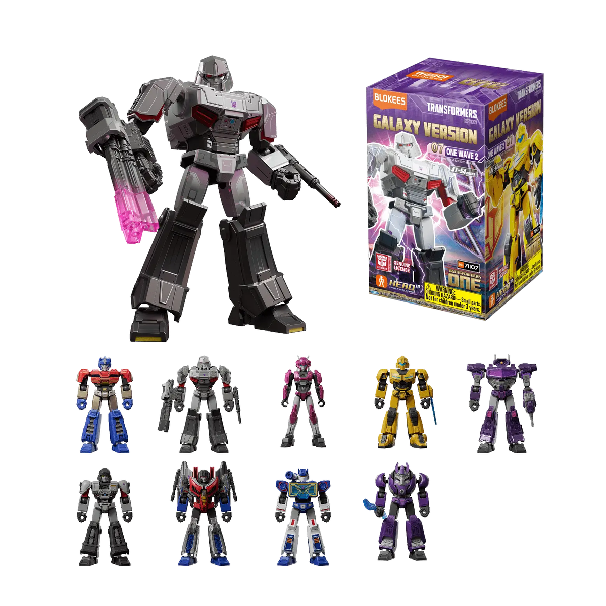 Blokees Transformers Model Kits Experience Galaxy Version #07 ONE